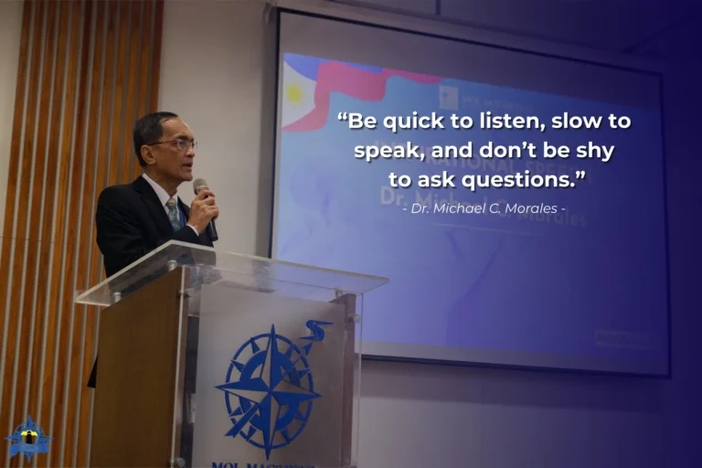 Batch Regalleos' Last Dance in the Academy - Picture 7 - Presidential Speech