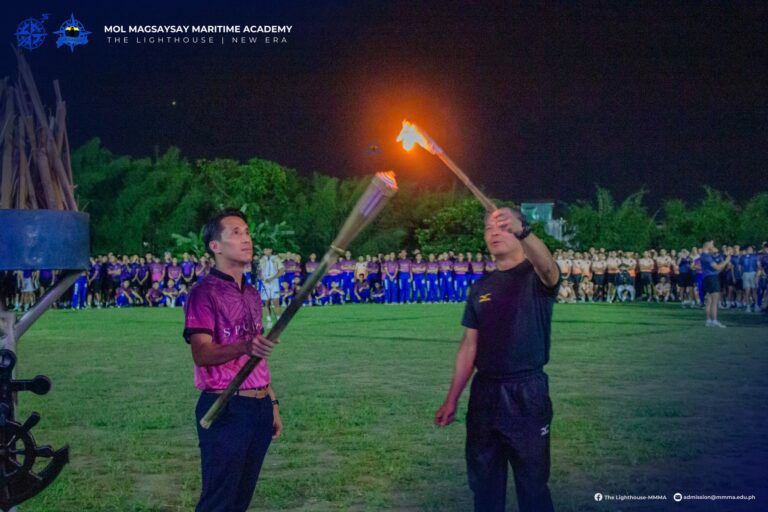 MMMA Marines Athletic Tournament 2024: Let the games Begin! - Lighting of the Torch