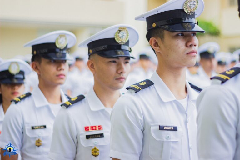 Three Star Awards: A Celebration of MMMA's Dedication to Excellence Program - Cadets in formation